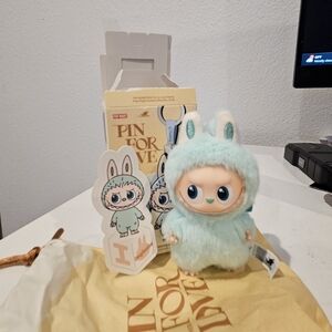 Pin For Love Mini Pop Mart Labubu Letter I